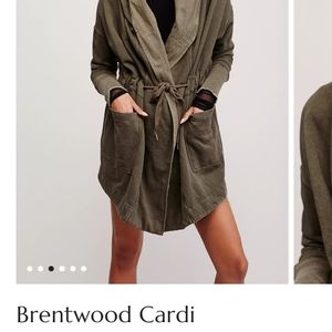 Free People Brentwood Cardio wrap jacket